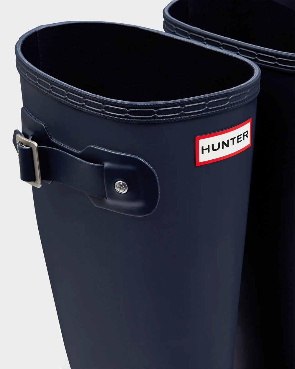 Hunter Original Tall Rain Boots - Outlet Mens Navy - MCNZLP183